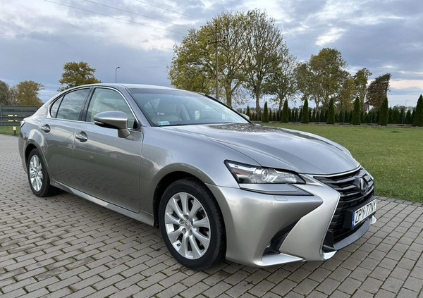 Lexus GS cena 111000 przebieg: 128000, rok produkcji 2016 z Szczecin małe 56